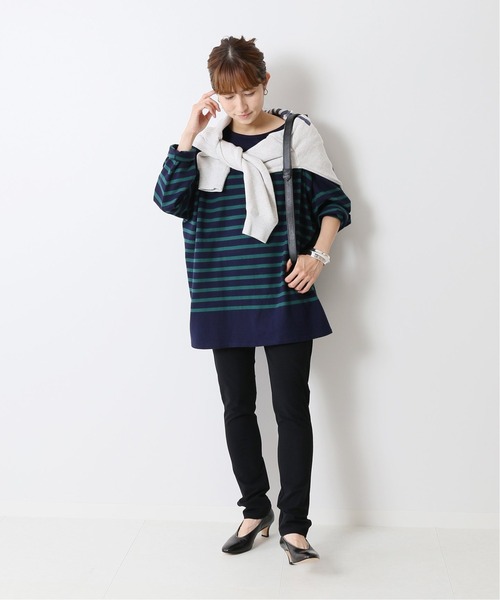 FRAMeWORK(フレームワーク)の「2WAYストレッチ レギンスパンツ◆(その他パンツ・レディース・ベージュ系その他/ブラック・36/38)」の3枚目の写真