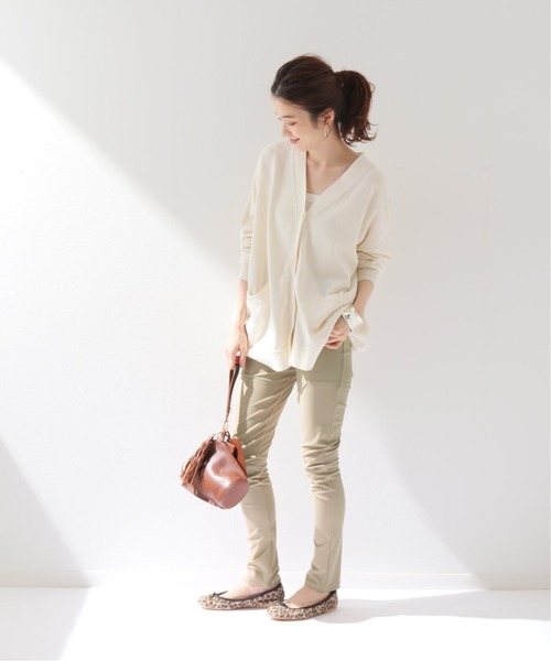 FRAMeWORK(フレームワーク)の「2WAYストレッチ レギンスパンツ◆(その他パンツ・レディース・ベージュ系その他/ブラック・36/38)」の9枚目の写真