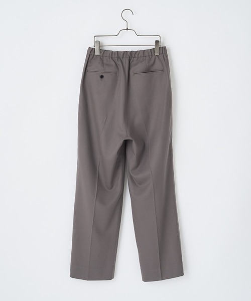 So_lemn(ソレム)の「【So_lemn/ソレム】フラノセンタープレススラックスパンツ(スラックス・レディース・ネイビー/グレイッシュベージュ・1/2)」の13枚目の写真