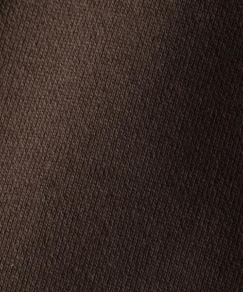 LOEFF（ロエフ）の「＜LOEFF（ロエフ）＞コットン プルオーバースウェット（スウェット・レディース・ホワイト/ダークブラウン・FREE）」の12枚目の写真