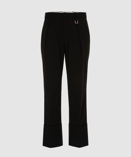 WOOYOUNGMI(ウーヨンミ)の「MENS PANTS(スラックス・メンズ・黄土色系/ブラック・48/46)」の2枚目の写真