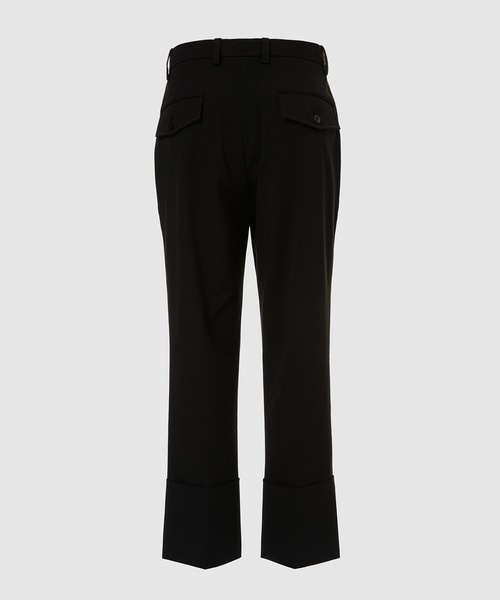 WOOYOUNGMI(ウーヨンミ)の「MENS PANTS(スラックス・メンズ・黄土色系/ブラック・48/46)」の5枚目の写真