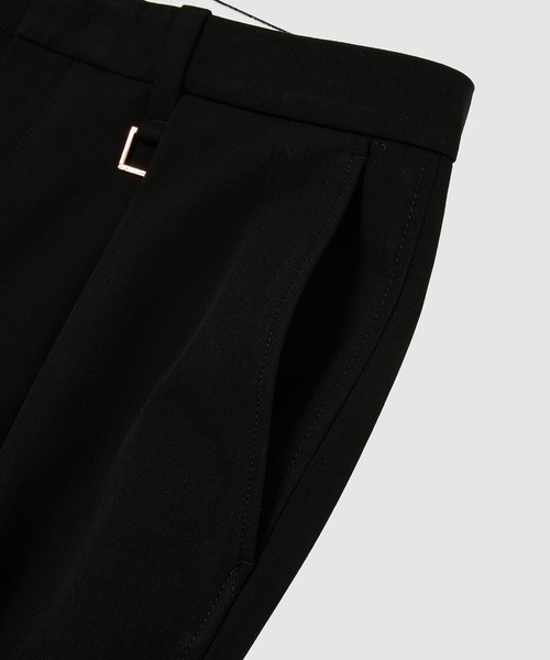 WOOYOUNGMI(ウーヨンミ)の「MENS PANTS(スラックス・メンズ・黄土色系/ブラック・48/46)」の4枚目の写真