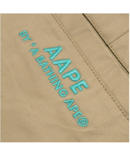 AAPE BY A BATHING APE（エーエイプバイアベイシングエイプ）の「AAPE CHINO PANTS（チノパンツ・レディース・ベージュ系その他/ブラック・X-SMALL/SMALL/XX-SMALL）」の8枚目の写真