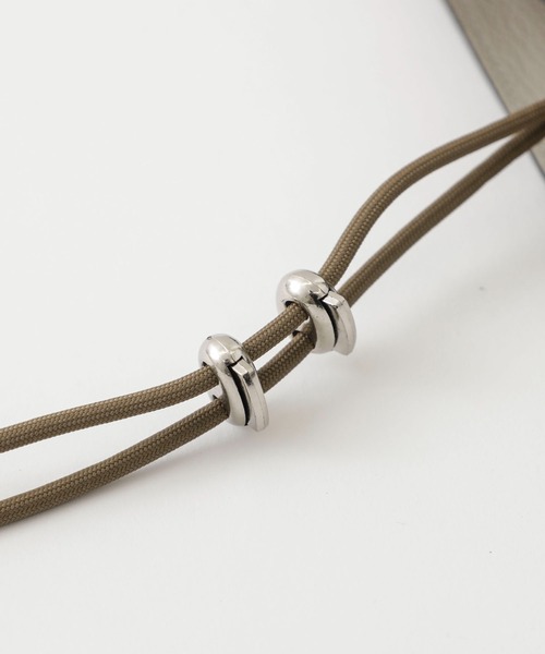 ITTI（イッチ）の「STUDIOUS別注 巾着ショルダーバッグ（ショルダーバッグ・メンズ・ホワイト/ブラック/ベージュ/イエロー/グリーン・FREE）」の21枚目の写真