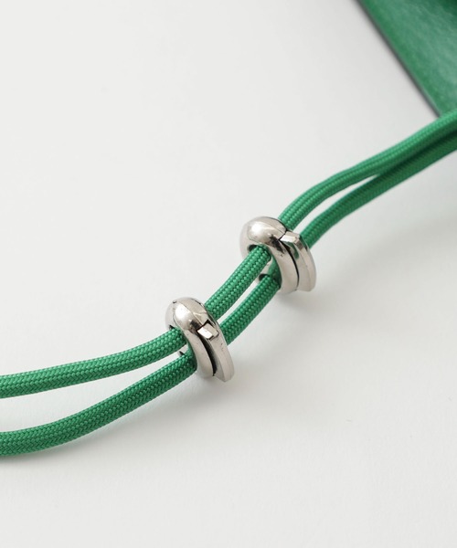 ITTI（イッチ）の「STUDIOUS別注 巾着ショルダーバッグ（ショルダーバッグ・メンズ・ホワイト/ブラック/ベージュ/イエロー/グリーン・FREE）」の17枚目の写真