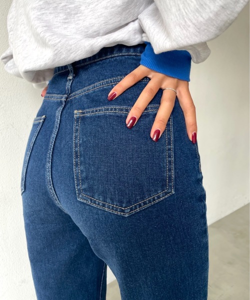 SHAGGIE（シャギー）の「ヴィンテージストレートデニムパンツ（デニムパンツ・レディース・ブルー/ネイビー・SMALL/MEDIUM）」の22枚目の写真