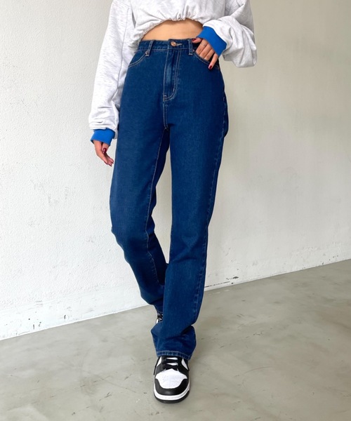 SHAGGIE（シャギー）の「ヴィンテージストレートデニムパンツ（デニムパンツ・レディース・ブルー/ネイビー・SMALL/MEDIUM）」の19枚目の写真