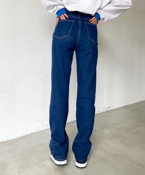 SHAGGIE（シャギー）の「ヴィンテージストレートデニムパンツ（デニムパンツ・レディース・ブルー/ネイビー・SMALL/MEDIUM）」の21枚目の写真