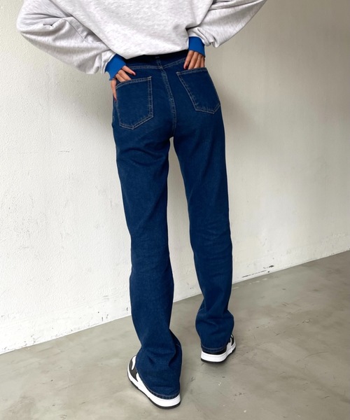 SHAGGIE（シャギー）の「ヴィンテージストレートデニムパンツ（デニムパンツ・レディース・ブルー/ネイビー・SMALL/MEDIUM）」の20枚目の写真