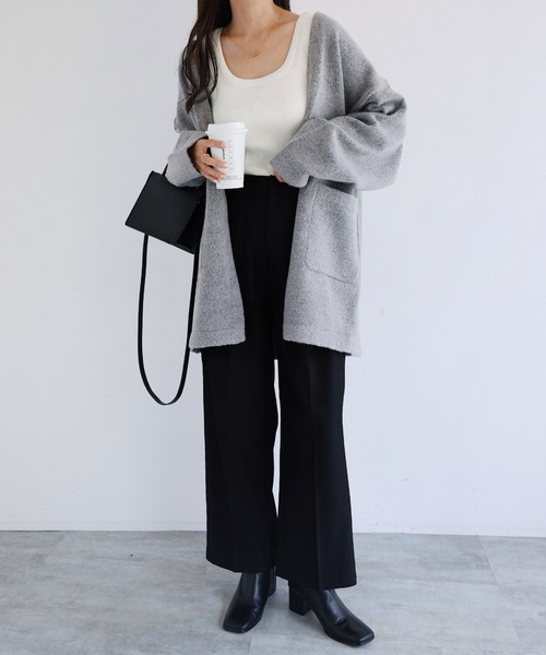 カーディガン ミルドブークレーボレロカーディガン レディース ワンフォークロージング 1111clothing カーディガン メンズ