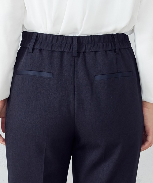 COMME CA ISM（コムサイズム）の「【セットアップ対応】　テーパードパンツ（スラックス・レディース・ブラック/ネイビー・SMALL/MEDIUM/LARGE/X-LARGE）」の9枚目の写真