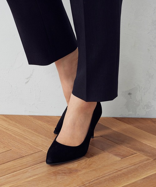 COMME CA ISM（コムサイズム）の「【セットアップ対応】　テーパードパンツ（スラックス・レディース・ブラック/ネイビー・SMALL/MEDIUM/LARGE/X-LARGE）」の10枚目の写真