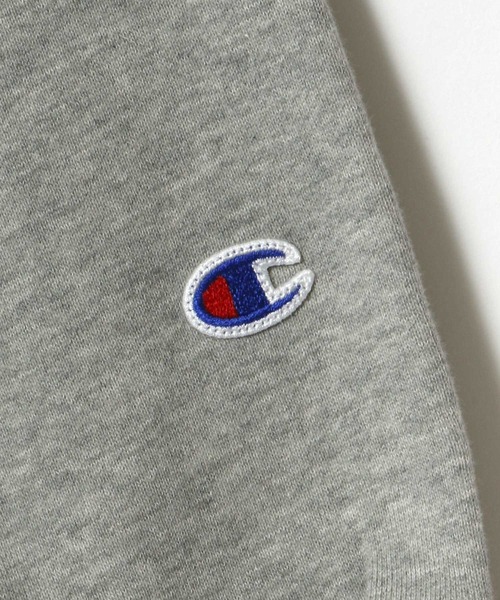 Champion(チャンピオン)の「Champion/チャンピオン ワンポイント スウェット フルジップパーカー フーディー(パーカー・メンズ・オートミール/ネイビー/グレー/ブラック・M/L/XL)」の14枚目の写真