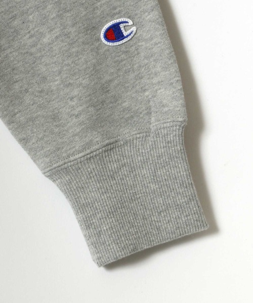 Champion(チャンピオン)の「Champion/チャンピオン ワンポイント スウェット フルジップパーカー フーディー(パーカー・メンズ・オートミール/ネイビー/グレー/ブラック・M/L/XL)」の13枚目の写真