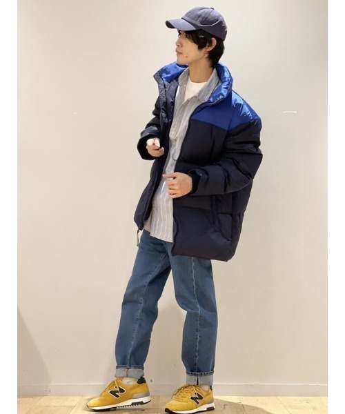 GAP（ギャップ）の「Gapflex ウォッシュウェル(TM) リラックステーパードデニム（デニムパンツ・メンズ・ライトインディゴブルー・31W 30L/29W 30L/30W 30L/32W 30L/28W 30L/32W 32L/31W 32L/36W 32L/33W 32L/34W 32L）」の6枚目の写真