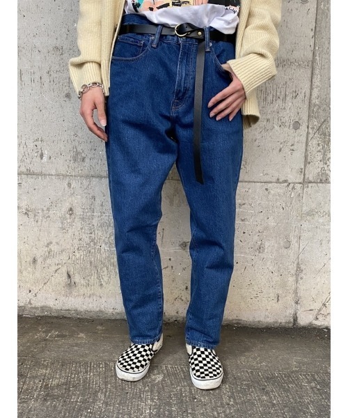 GAP（ギャップ）の「Gapflex ウォッシュウェル(TM) リラックステーパードデニム（デニムパンツ・メンズ・ライトインディゴブルー・31W 30L/29W 30L/30W 30L/32W 30L/28W 30L/32W 32L/31W 32L/36W 32L/33W 32L/34W 32L）」の10枚目の写真