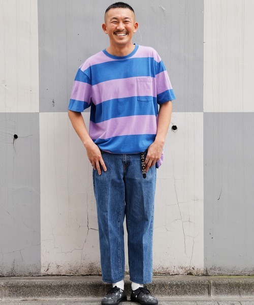 GAP（ギャップ）の「Gapflex ウォッシュウェル(TM) リラックステーパードデニム（デニムパンツ・メンズ・ライトインディゴブルー・31W 30L/29W 30L/30W 30L/32W 30L/28W 30L/32W 32L/31W 32L/36W 32L/33W 32L/34W 32L）」の13枚目の写真