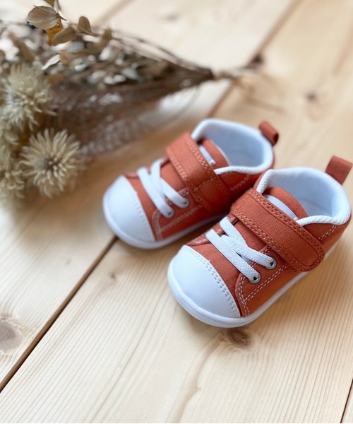 CONVERSE（コンバース）の「CONVERSE / BABY ALL STAR LIGHT V-1 21（12～15cm）（スニーカー・キッズ・ブラウン系その他5/オレンジ系その他4/ブルー系その他4・12/12.5/13/13.5/14/14.5/15 ）」の3枚目の写真