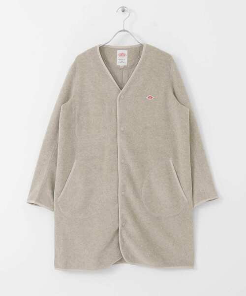 URBAN RESEARCH DOORS(アーバンリサーチドアーズ)の「DANTON FLEECE COLLARLESS COAT(その他アウター・レディース・ベージュ/ライトベージュ・36)」の14枚目の写真