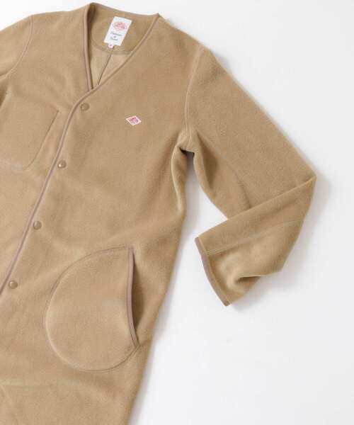URBAN RESEARCH DOORS(アーバンリサーチドアーズ)の「DANTON FLEECE COLLARLESS COAT(その他アウター・レディース・ベージュ/ライトベージュ・36)」の16枚目の写真