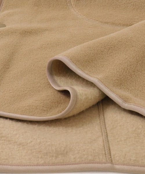 URBAN RESEARCH DOORS(アーバンリサーチドアーズ)の「DANTON FLEECE COLLARLESS COAT(その他アウター・レディース・ベージュ/ライトベージュ・36)」の11枚目の写真