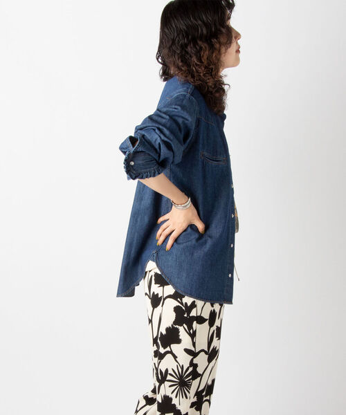 ウエスタンカットブラウス｜ メゾンドアムウ公式オンラインストア ウエスタン ブラウス