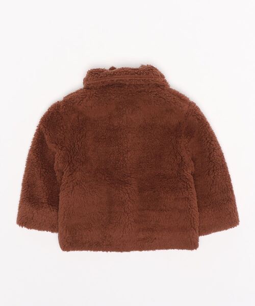 Wynken(ウィンケン)の「ボア ジャケット(その他アウター・キッズ・ブラウン・12M/18M)」の2枚目の写真