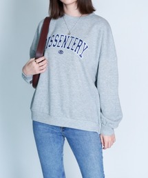 ロングスリーブロゴ入りスウェット