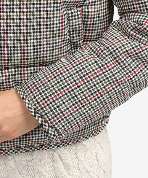 tommy jeans（トミー ジーンズ）の「フラッグロゴチェックパッファ 