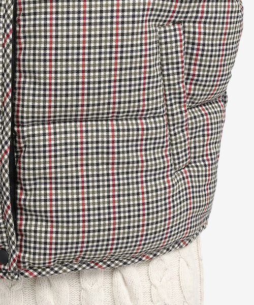 tommy jeans（トミー ジーンズ）の「フラッグロゴチェックパッファ 