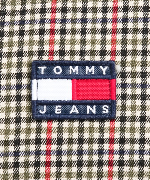 tommy jeans（トミー ジーンズ）の「フラッグロゴチェックパッファ 
