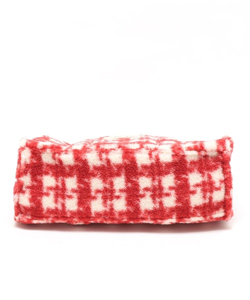 atmos pink（アトモスピンク）の「atmos pink RIEHATA × atmospink ビッグ ボアバッグ【SP】（トートバッグ・レディース・レッド/ブラック・FREE）」の7枚目の写真