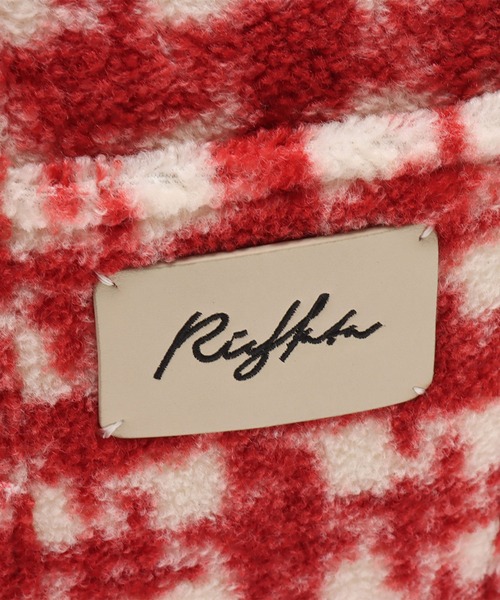 atmos pink（アトモスピンク）の「atmos pink RIEHATA × atmospink ビッグ ボアバッグ【SP】（トートバッグ・レディース・レッド/ブラック・FREE）」の9枚目の写真