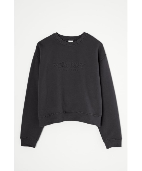 MOUSSY（マウジー）の「MOUSSY QUILTING EMBROIDERY プルオーバー（スウェット・レディース・ブラウン/カーキ/チャコールグレー/オフホワイト・FREE）」の14枚目の写真