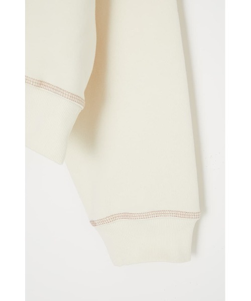 MOUSSY（マウジー）の「MOUSSY QUILTING EMBROIDERY プルオーバー（スウェット・レディース・ブラウン/カーキ/チャコールグレー/オフホワイト・FREE）」の20枚目の写真