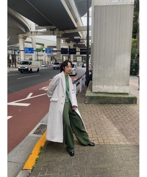 MOUSSY（マウジー）の「MOUSSY QUILTING EMBROIDERY プルオーバー（スウェット・レディース・ブラウン/カーキ/チャコールグレー/オフホワイト・FREE）」の6枚目の写真