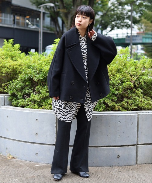 journal standard L'essage(ジャーナルスタンダードレサージュ)の「ZEEBRA プリントワンピース◆(シャツワンピース・レディース・ナチュラル・フリー)」の21枚目の写真