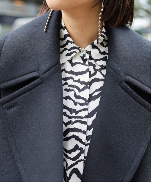 journal standard L'essage(ジャーナルスタンダードレサージュ)の「ZEEBRA プリントワンピース◆(シャツワンピース・レディース・ナチュラル・フリー)」の20枚目の写真