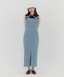 前後2WAY Iラインキャミワンピース TINA：JOJUN