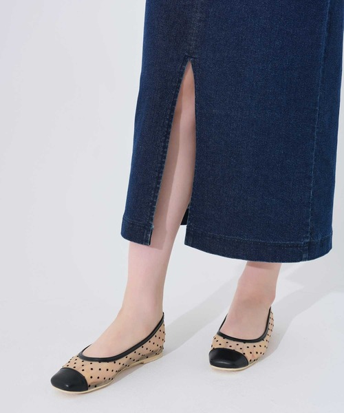 TINA：JOJUN（ティーナジョジュン）の「前後2WAY Iラインキャミワンピース TINA：JOJUN（ワンピース・レディース・ブラック/サックスブルー/ブラック系その他/インディゴブルー・S/M）」の19枚目の写真