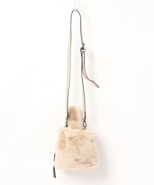 flower(フラワー)の「ドワーフバッグ(ハンドバッグ・レディース・アイボリー/ベージュ・FREE)」の6枚目の写真