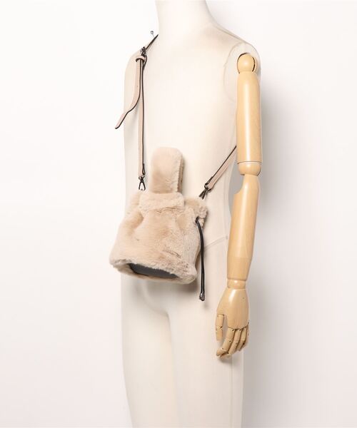 flower(フラワー)の「ドワーフバッグ(ハンドバッグ・レディース・アイボリー/ベージュ・FREE)」の11枚目の写真