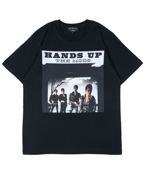MEDICOM TOY(メディコムトイ)の「VINYL “THE MODS ” TEE HANDS UP(Tシャツ/カットソー・メンズ・ホワイト/ブラック・SMALL/MEDIUM/LARGE/X-LARGE)」の2枚目の写真