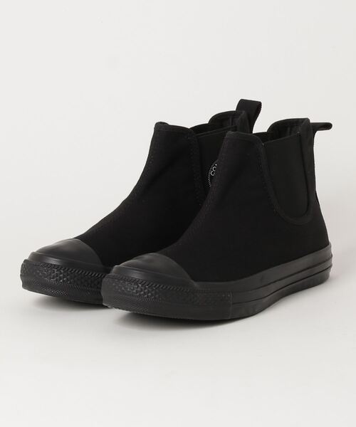 CONVERSE(コンバース)の「converse コンバース AS SIDEGORE HI オールスター サイドゴア HI 31305521 *BLACKMONO(スニーカー・レディース・ブラック・4/5/6h/4h/5h/3h)」の2枚目の写真