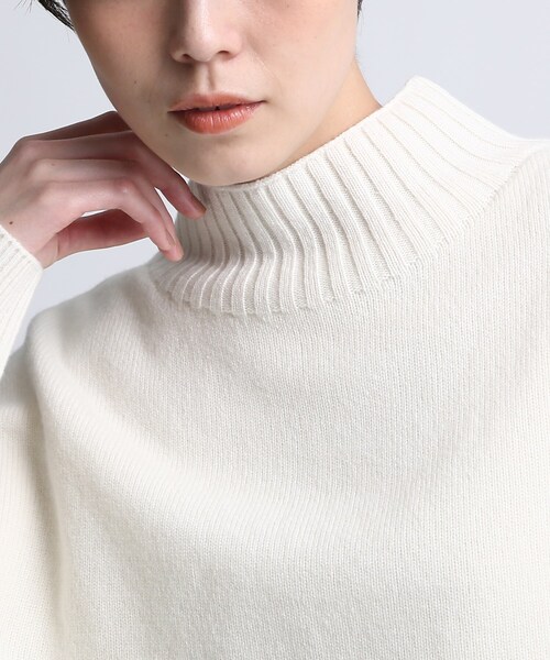 INDIVI(インディヴィ)の「◆【2点セット/日本製/洗える】ショートベストレイヤードニット(アンサンブル・レディース・オフホワイト/オレンジ/ベージュ系その他2・38)」の15枚目の写真
