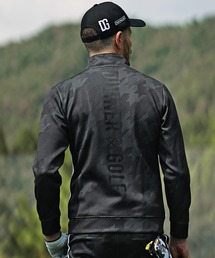 DIVINER GOLF(ディバイナー ゴルフ)の【DIVINER GOLF】グレンチェック/チドリ スタンドジャケット ゴルフウェア メンズ ストレッチ アウター 秋服 冬服(ゴルフグッズ)