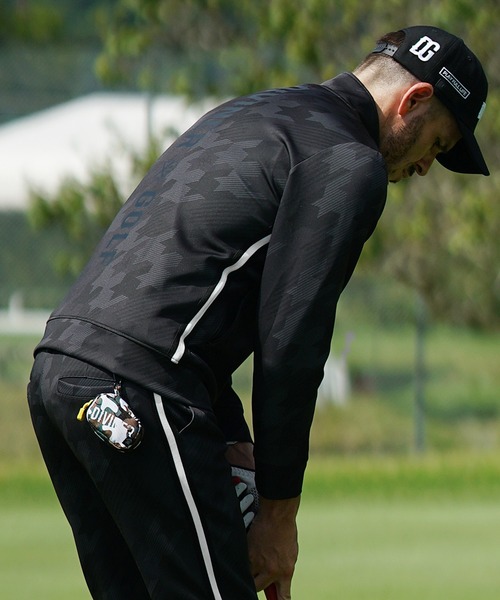 DIVINER GOLF】グレンチェック/チドリ スタンドジャケット ゴルフ