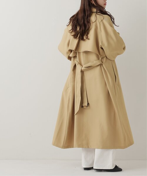 JK☆RAY CASSIN ベージュ ダブルブレスト トレンチコートF JK☆RAY CASSIN ベージュ ダブルブレスト トレンチコートF
