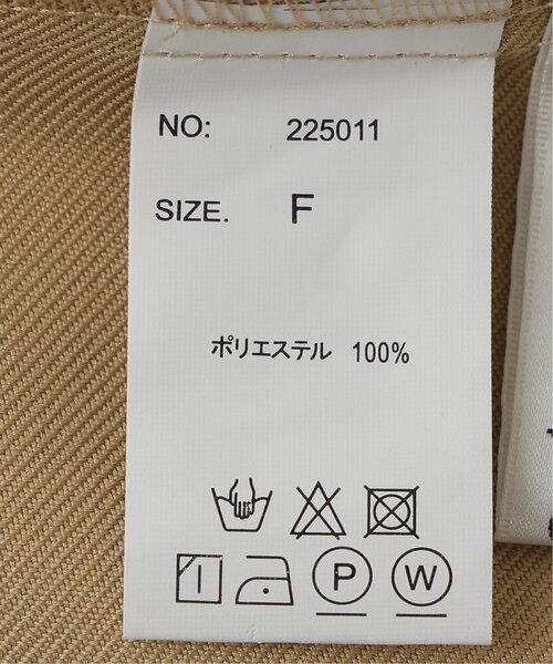 RAY CASSIN（レイカズン）の「2WAYカラーボリュームスリーブコート（トレンチコート・レディース・ベージュ/カーキ/モカ/グレイッシュベージュ・FREE）」の10枚目の写真